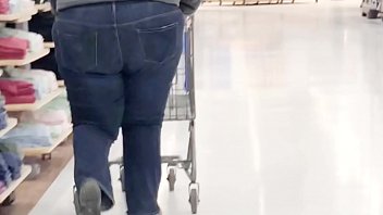 BBW In The Grocery Store with a FAT ASS.